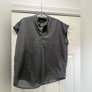 FIGS: Rafaela Scrub Top Graphite (S)